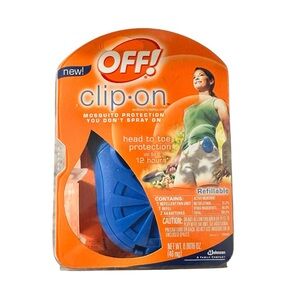 Off! Clip On Mosquito Repellent Fan With Refill